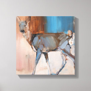 Toile Daine un cerf commun 2014