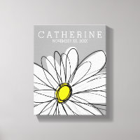 Daisy tendance avec gris et jaune