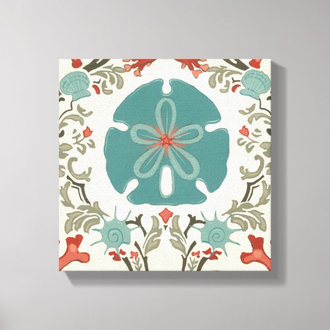 Toile Damas côtier II (Recto)