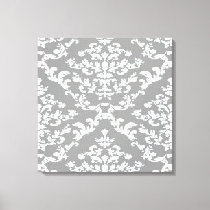 Toile Damassé gris gras @ Emporiomoffa