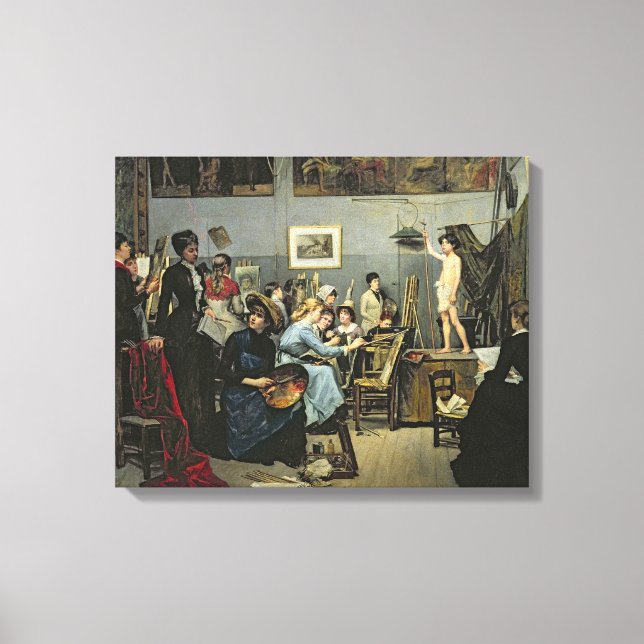 Toile Dans le Studio (Recto)