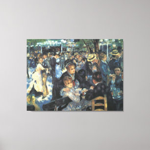 Toile Danse au Moulin de la Galette par Renoir