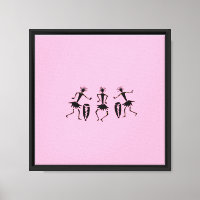 Danse Inspirante, Art Africain mignon rose