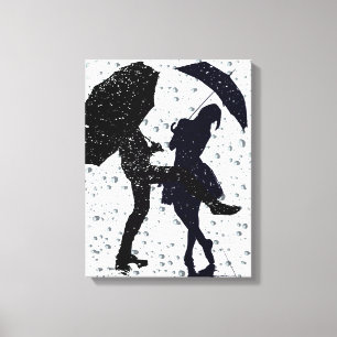 Toile Danser sous la pluie