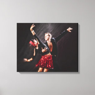 Toile Danseurs de salle de bal