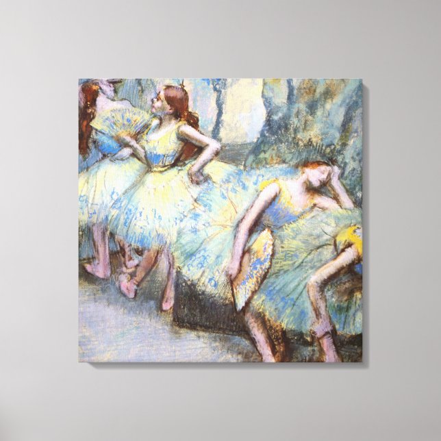 Toile Danseuse de ballet Degas Dansers d'art Peinture (Recto)