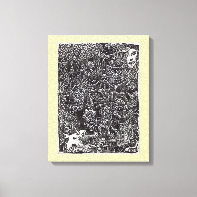 Toile Dark Passage par Brian Benson (Recto)