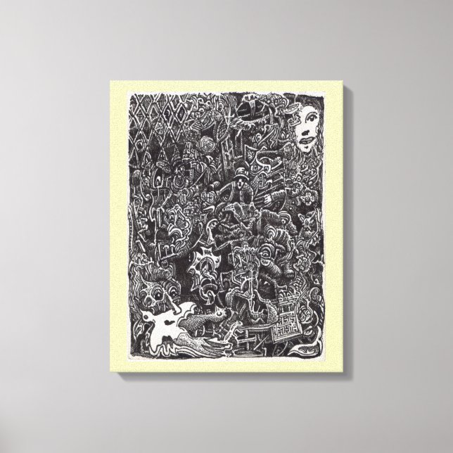 Toile Dark Passage par Brian Benson (Recto)