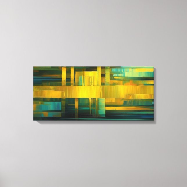 Toile d'art abstrait (Recto)