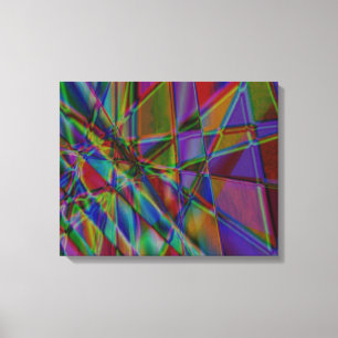 Toile d'art Abstrait de couleur profonde