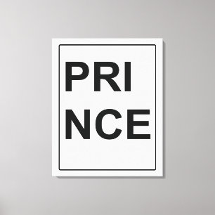 Toile d'art "Prince" par Billy Bernie