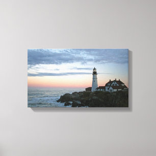 Toile d'art principale de mur de phare de Portland