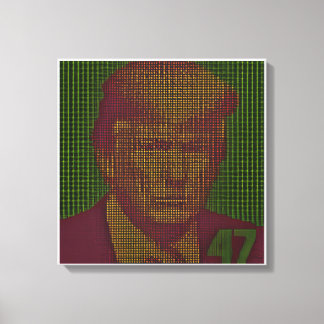 Toile d'art Trump 47 Block 879613 - Célébrer 47
