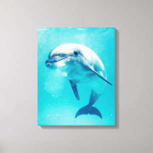 Toile Dauphin de Bottlenosed sous-marin