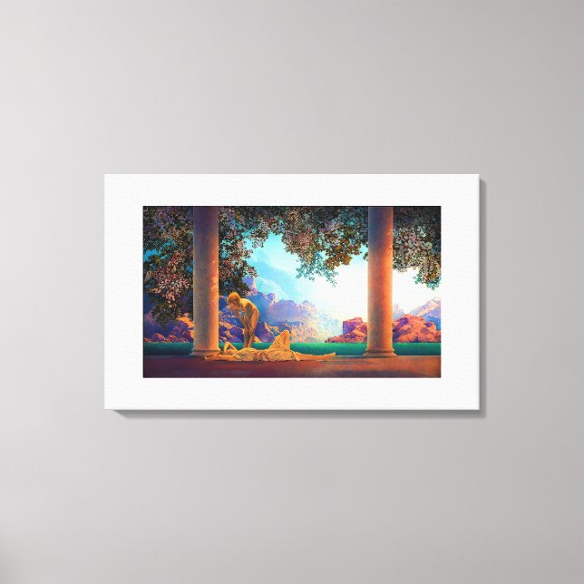 Toile DAYBREAK Maxfield Parrish 1922 ... 2025 (Recto)