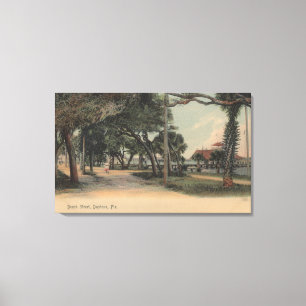 Toile Daytona, Floride - Vue sur Beach Street