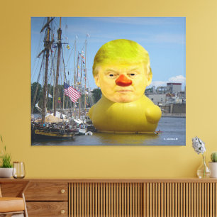 Toile de canard enveloppée en caoutchouc Donald Tr
