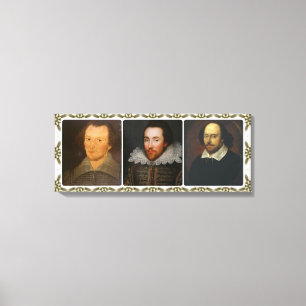 Toile de collage Shakespeare Emballée Impression