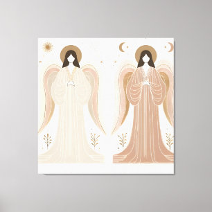 Toile de fond d'anges célestes