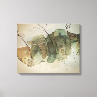 Toile de fond de mer en algue sous-marine
