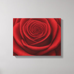 Toile de fond - Fleur de rose rouge