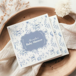 Toile De Jouy Bear Babydusche Serviette