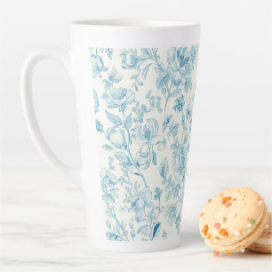 Toile de Jouy Französische Chinoiserien Pfingstros Milchtasse