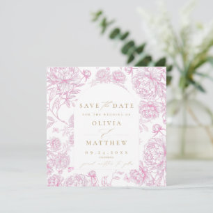 Toile De Jouy Französische Hochzeit Save The Date