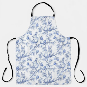 Toile De Jouy Osterbunny Schürze