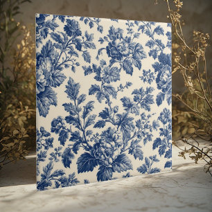 Toile De Jouy Pastorale Landschaft Florale Motive Fliese