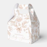 Toile de Jouy Safari Tiere Boho Gender neutral