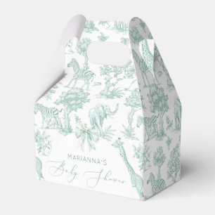 Toile de Jouy Safari Tiere Sali Geschenkschachtel