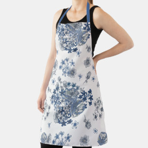 Toile-De-Jouy Vintage Französisches Muster Schürze