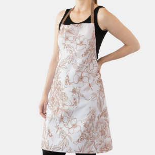 Toile-De-Jouy Vintage Französisches Muster Schürze