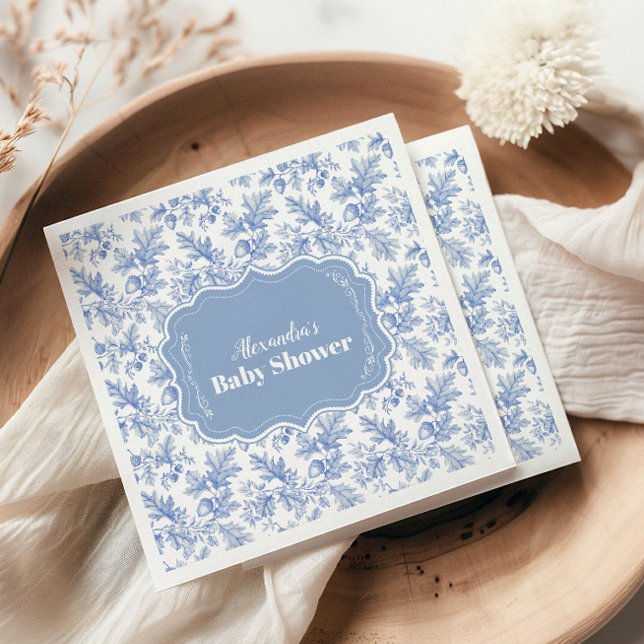 Toile De Jouy Woodland Babydusche Serviette (Von Creator hochgeladen)