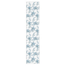 Toile de Joy. Blume. Blau.