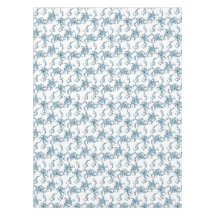 Toile de Joy. Blume. Blau.