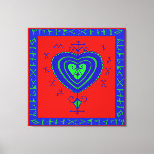 Toile de la Terre VooDoo Mère