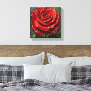 Toile de luxe encadrée SPNP_Rose_Premium