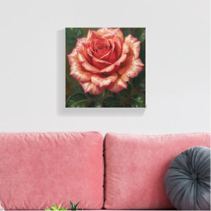 Toile de luxe encadrée SPNP_Rose_Premium