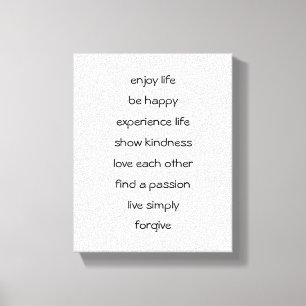 Toile de message spirituel Chemin de Vie
