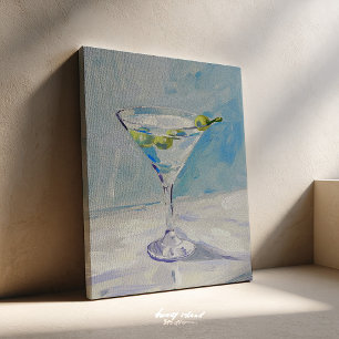 Toile de peinture Martini