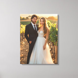 Toile de photo de mariage