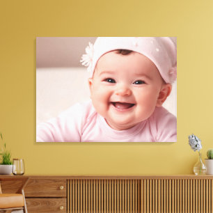 Toile de photo personnalisée pour bébé - Nurserie