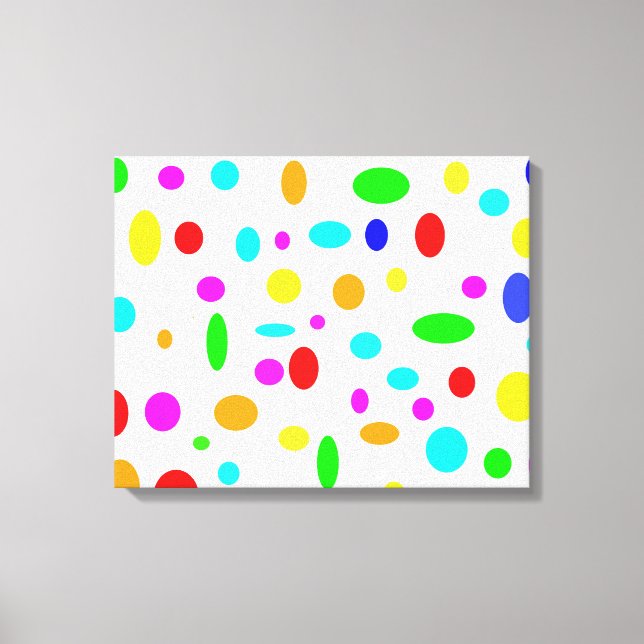 Toile de points de couleur (Recto)