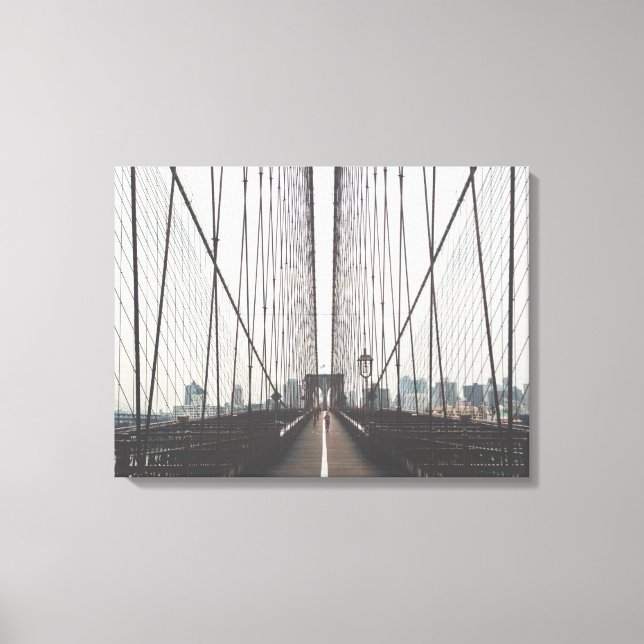 Toile de pont de Brooklyn moderne (Recto)