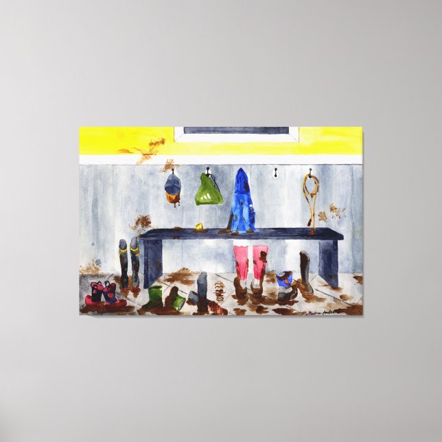 toile de salle de boue (Recto)