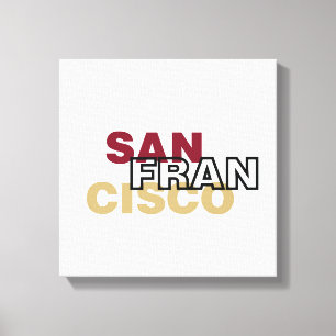 Toile de San Francisco Enveloppée