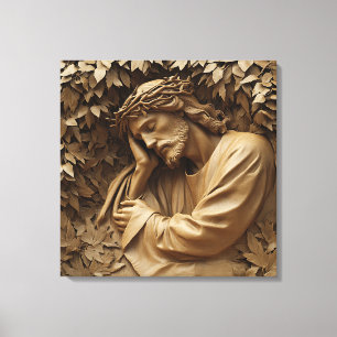 Toile de sculpture Jésus