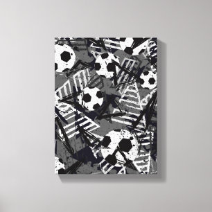 Toile de soccer Mur Art